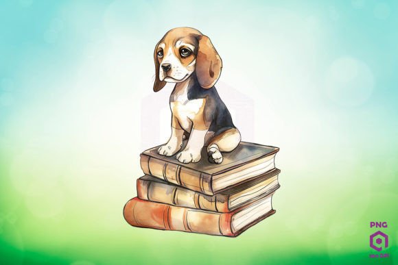 Beagle Books Clipart: An Embroidery Designer's Take