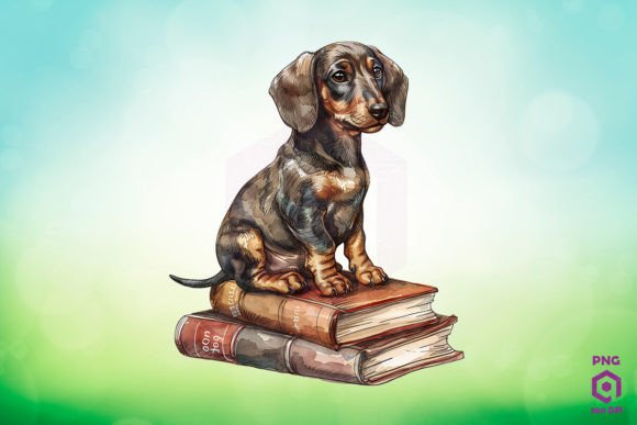 Dachshund Books Clipart: An Embroidery Designer's Review