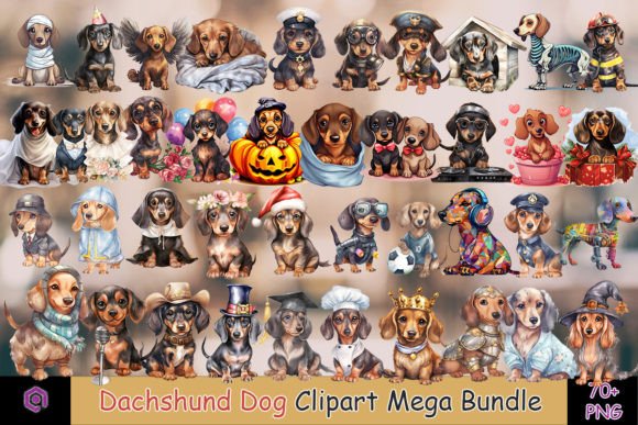Dachshund Dog Clipart Bundle Review