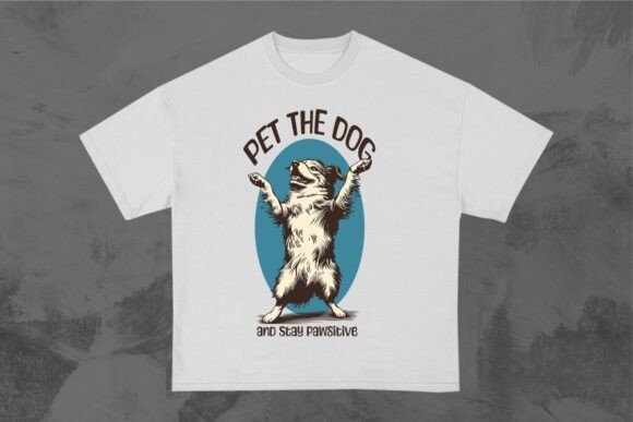 Pet the Dog Funny Dog T-shirt Design Review