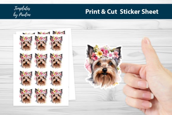 Yorkshire Terrie Printable Sticker Sheet Review